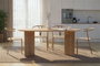 Hanah Home Mesa de Comedor Sablin - Sapphire Oak